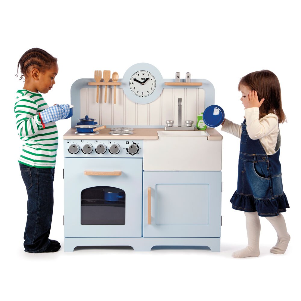 Bigjigs Tidlo Country Play Kitchen Blue Yorkdale Mall