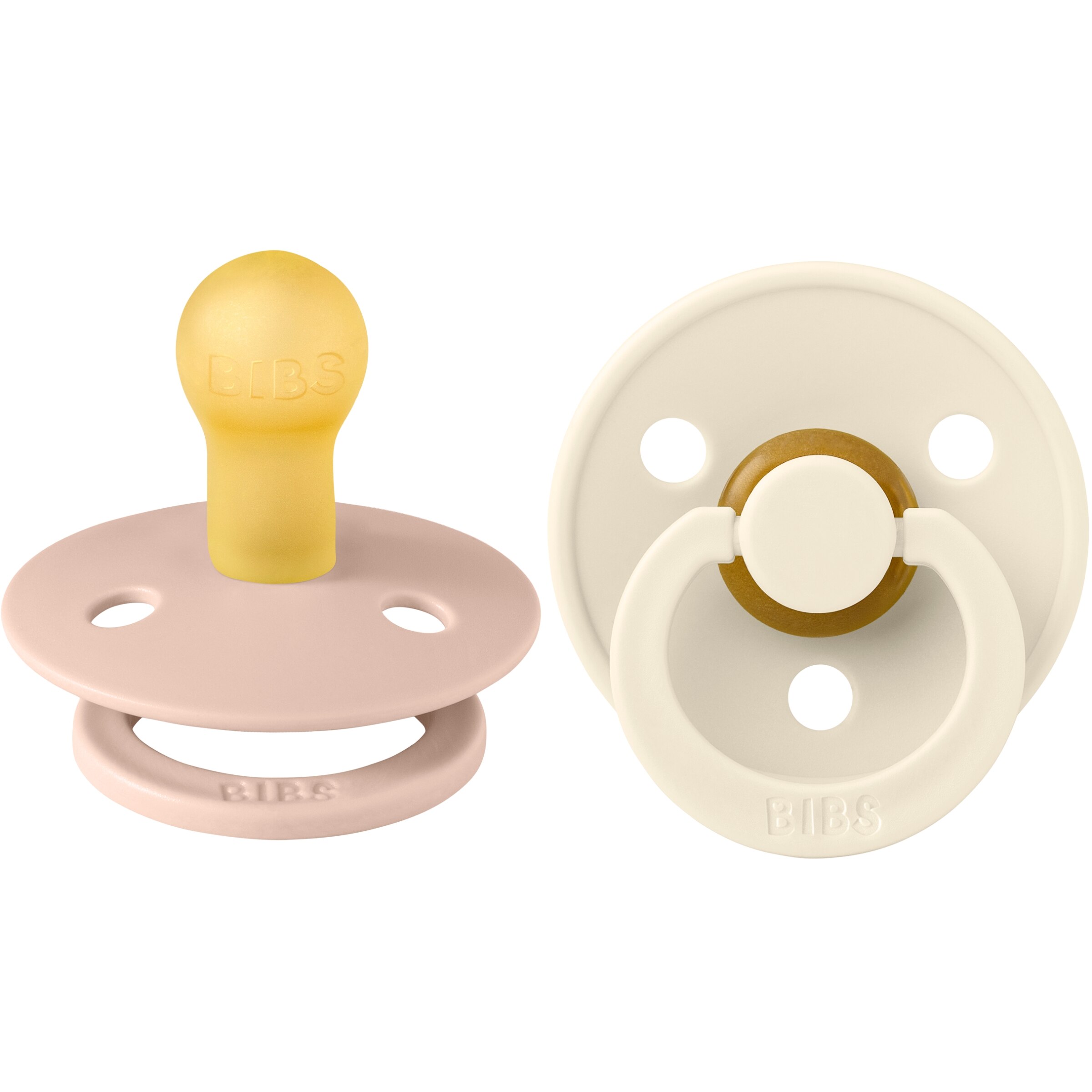 BIBS Natural Rubber Pacifier, 2 Pack The Pen Centre