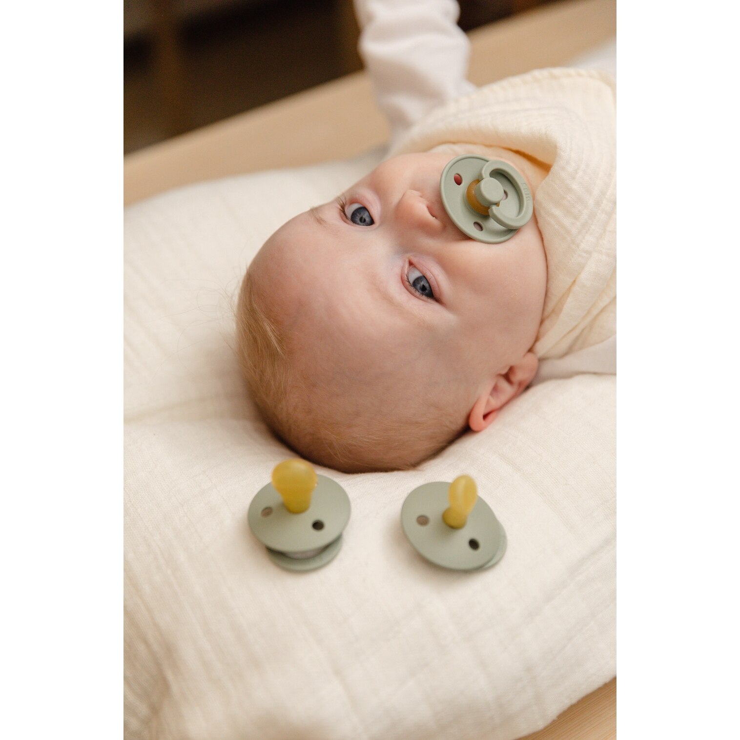 BIBS Natural Rubber Pacifier, 2 Pack The Pen Centre