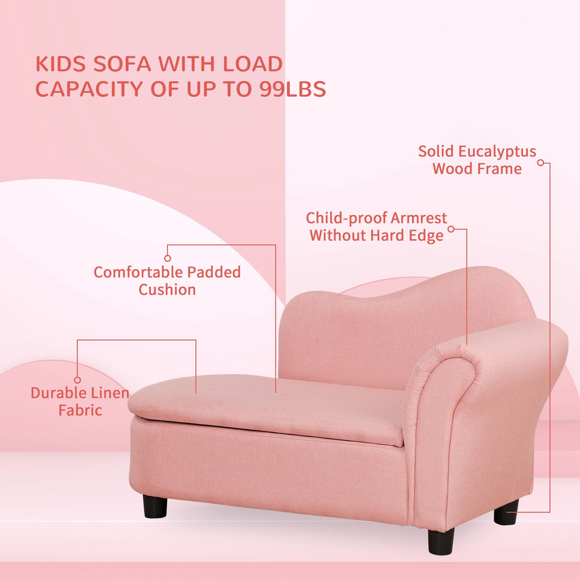 Child proof outlet sofa