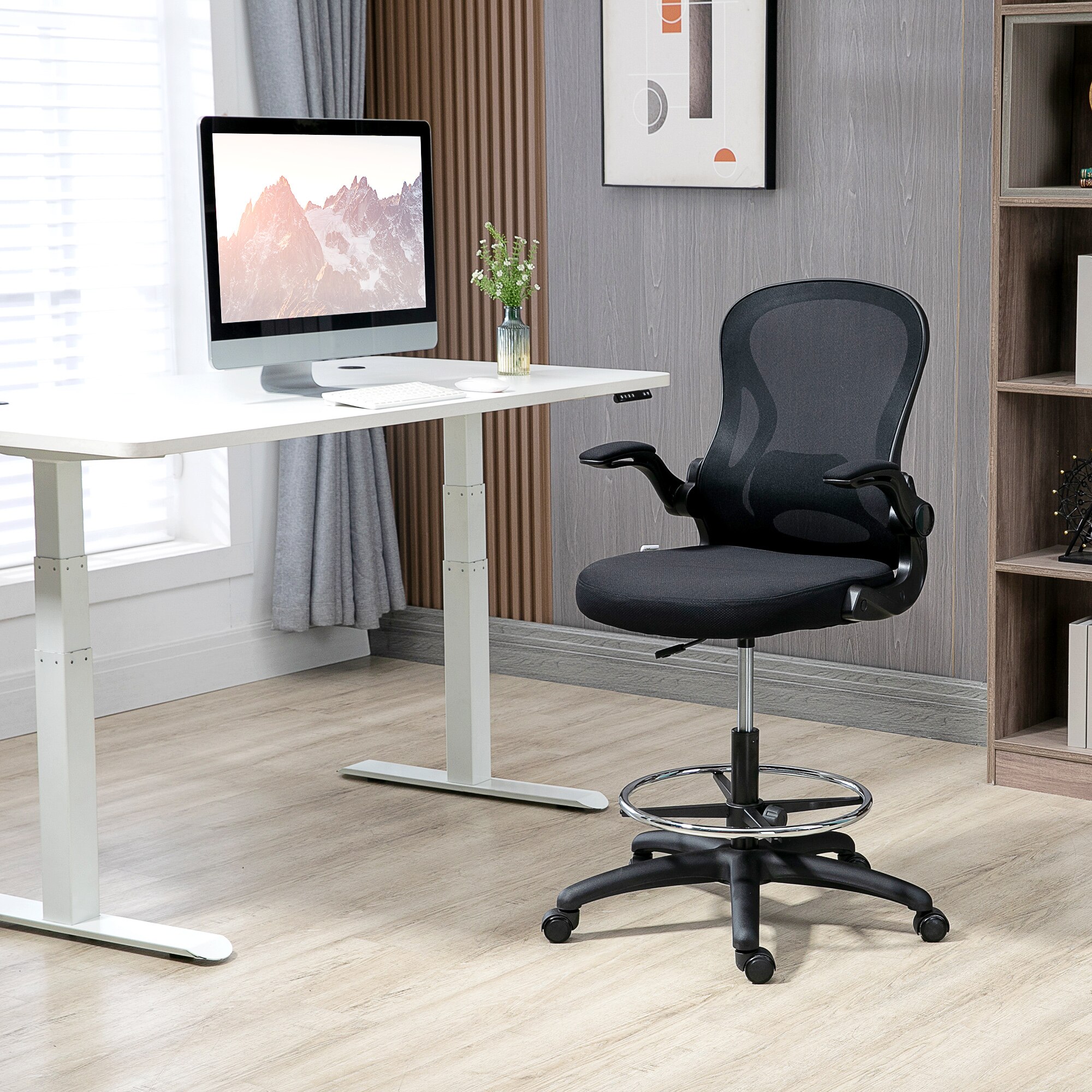 Vinsetto ergonomic best sale office chair