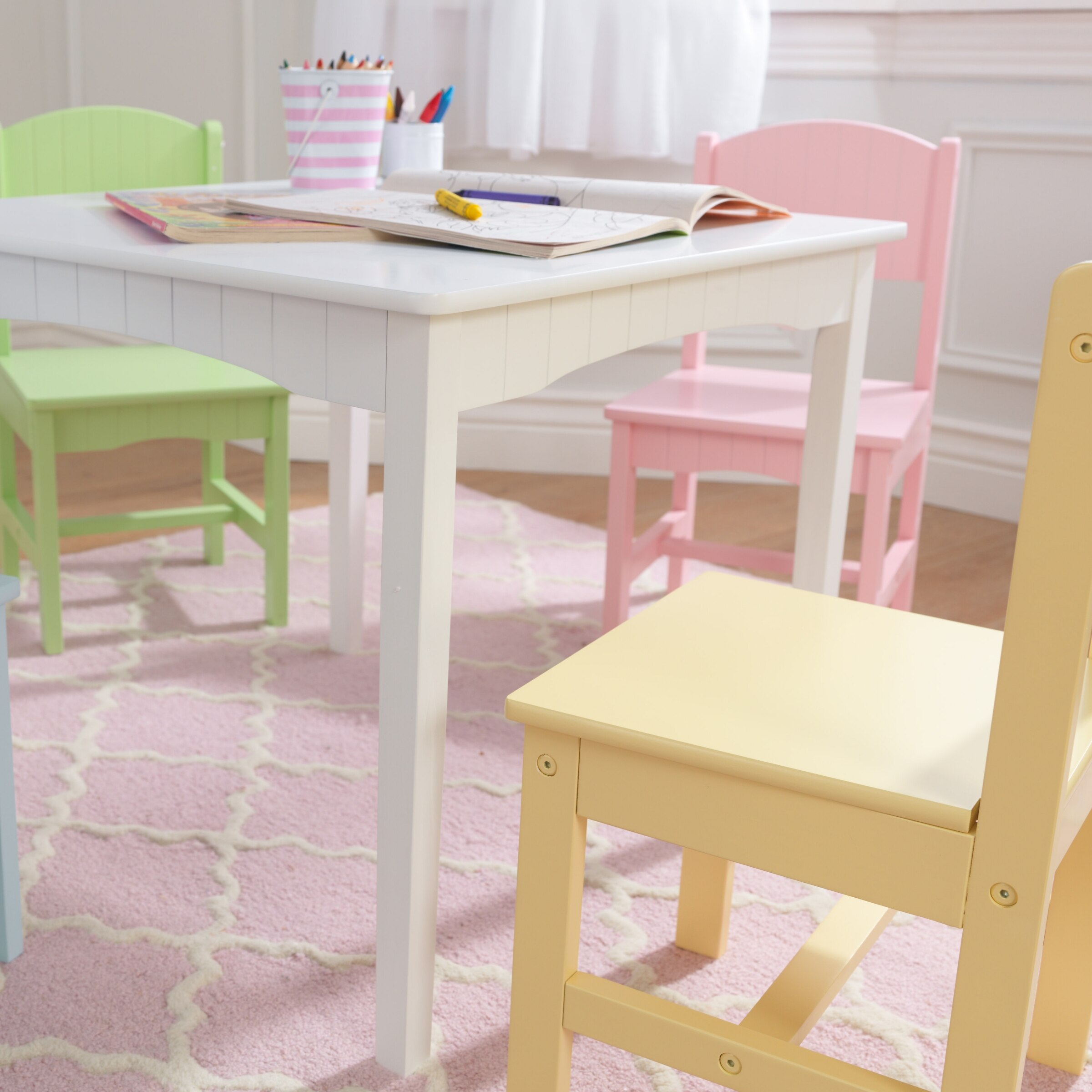 Kidkraft nantucket table & 2025 chairs set