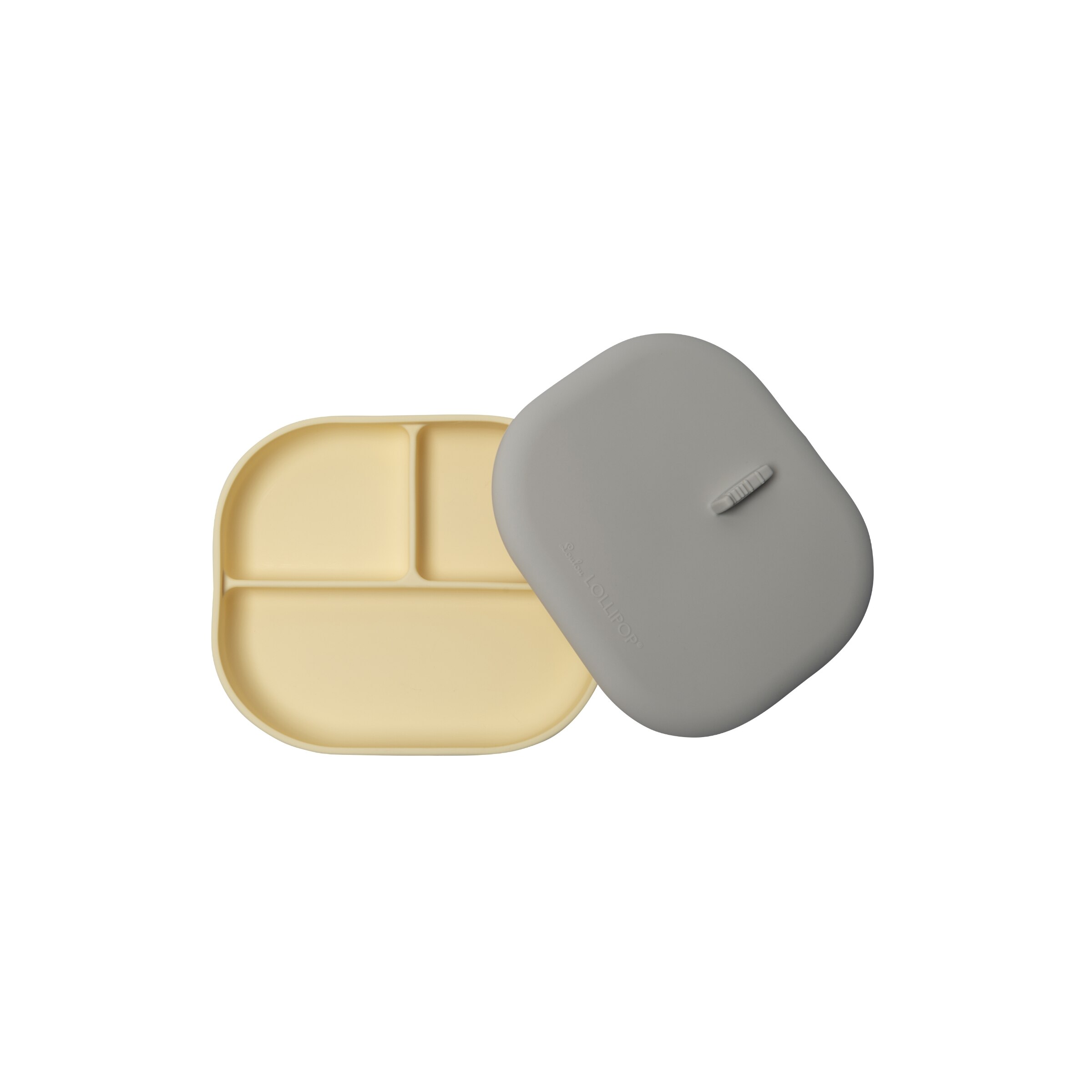 Loulou Lollipop Divided Plate With Lid The Pen Centre