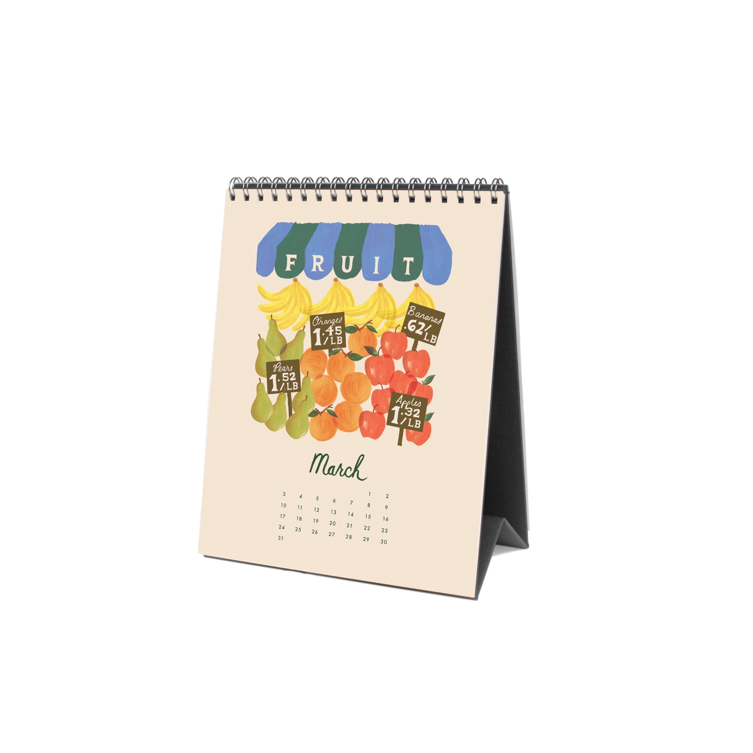 Rifle Paper Co. 2024 Fruit Stand Desk Calendar Willowbrook Shopping