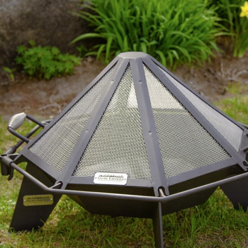 Iron Embers 3' Polygon Bowl Fire Pit Decked Out Bundle The Pen Centre