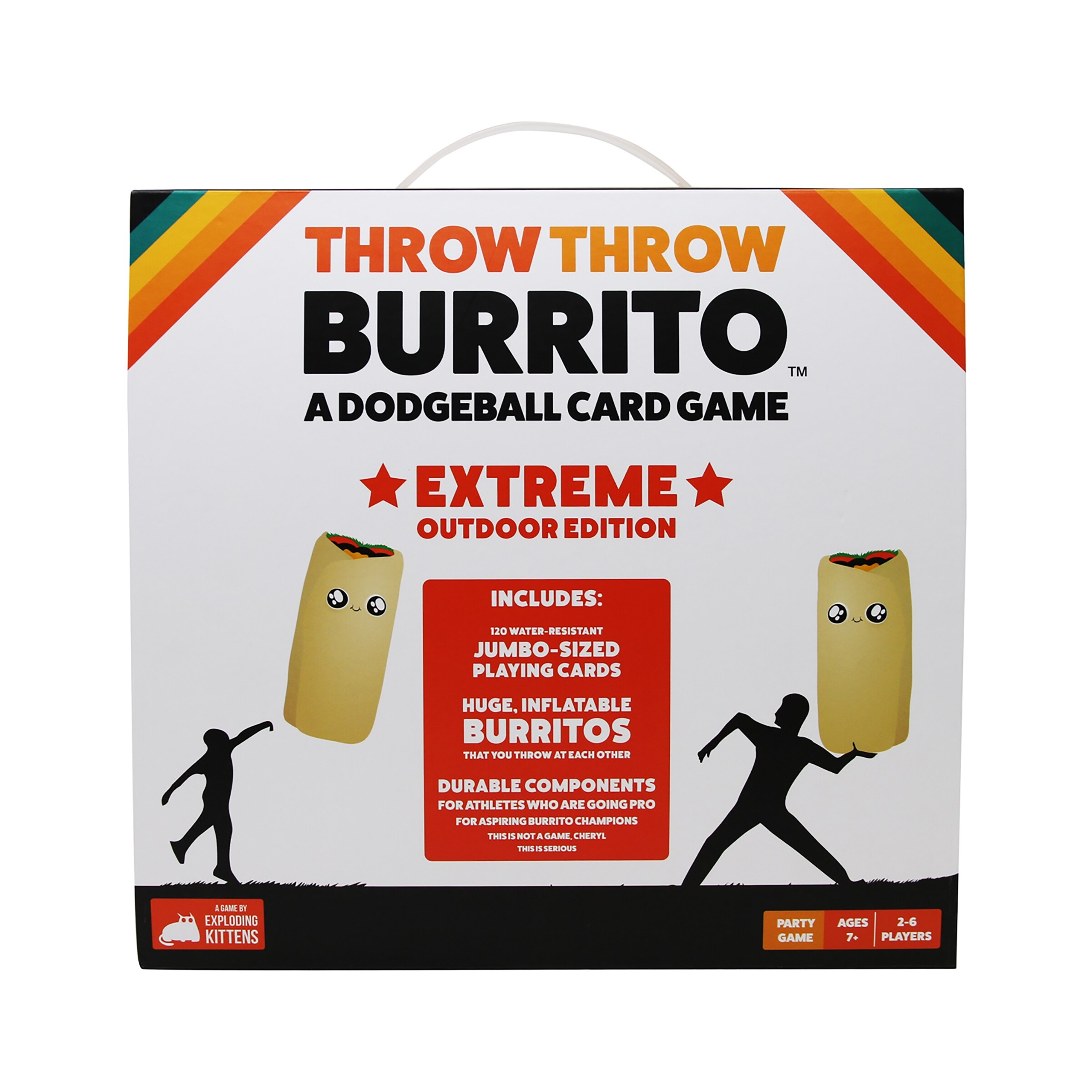 Exploding Kittens Throw Throw Burrito Extreme Willowbrook Shopping Centre