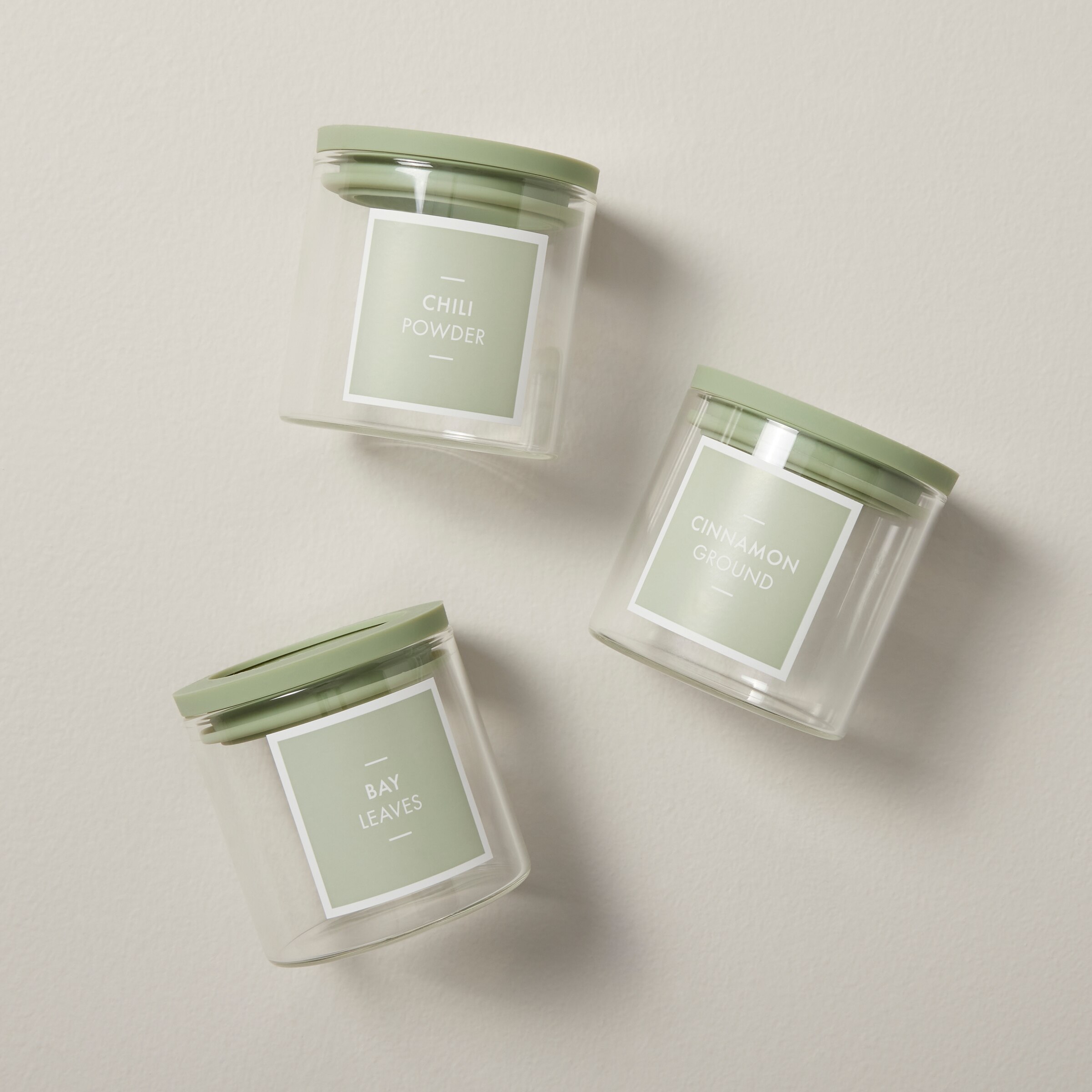 OUI Spice Jars, Fern, Set Of 6 Yorkdale Mall