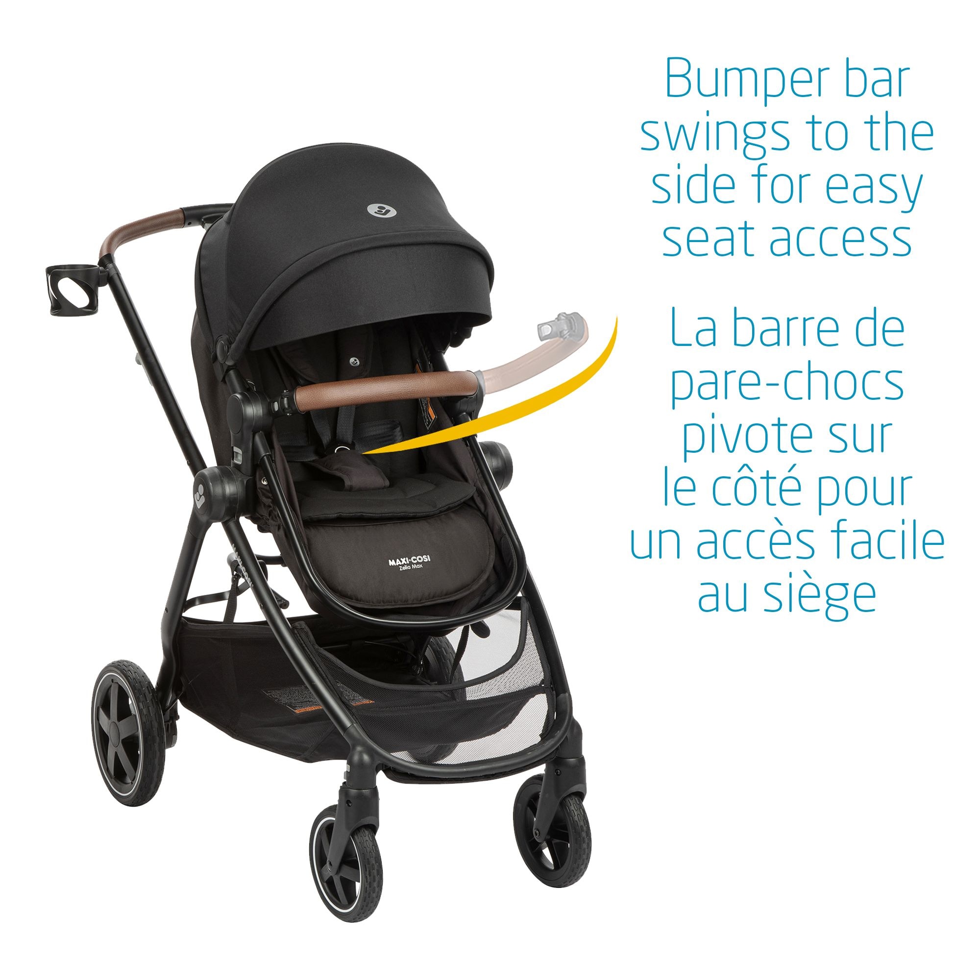 Maxi cosi bumper clearance bar