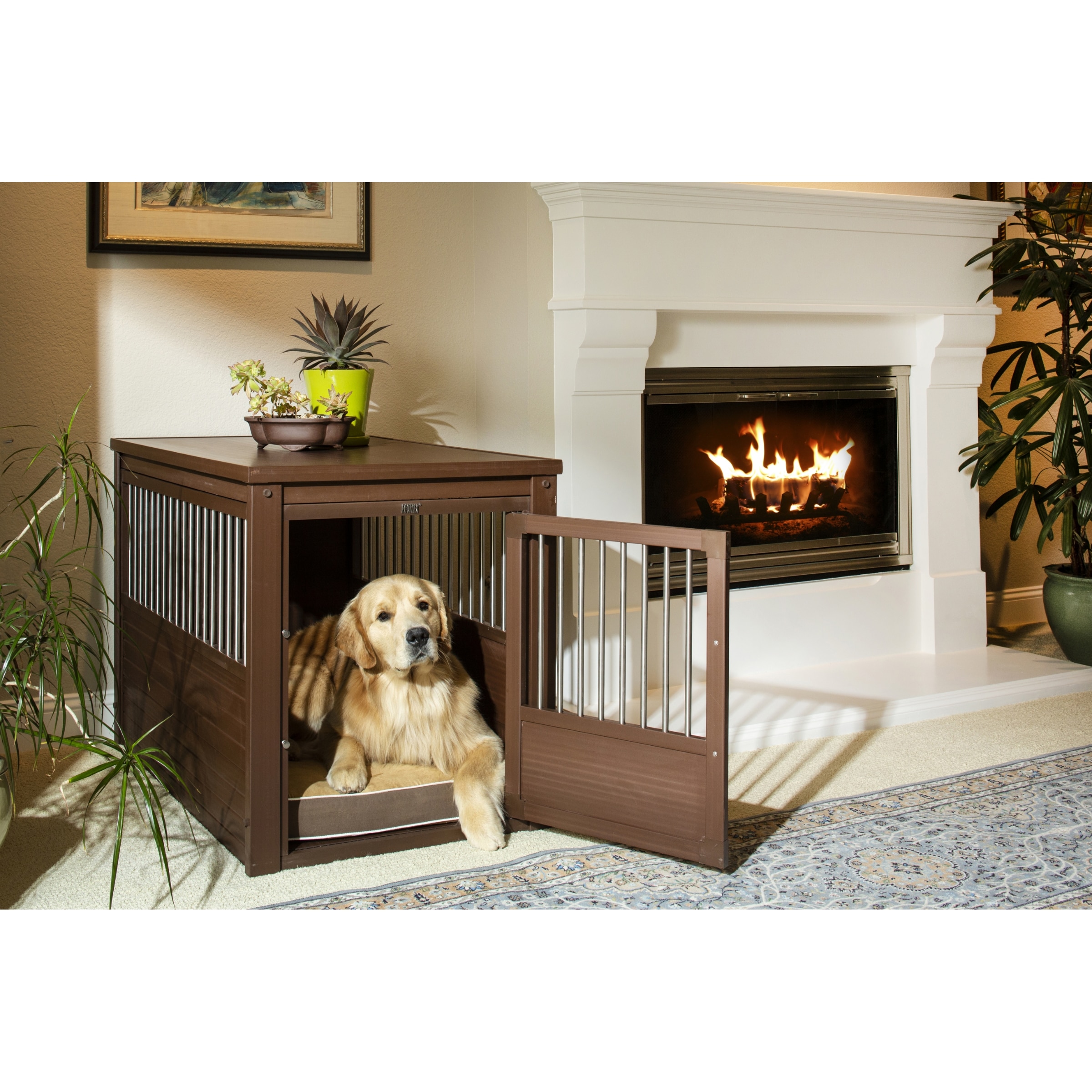 New age pet ecoflex shop crate & end table xl