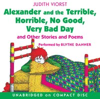 Alexander And The Terrible, Horrible, No Good, Very Bad Day Cd