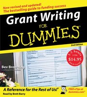 Grant Writing For Dummies 2nd Ed. Cd