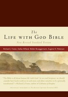 Nrsv, The Life With God Bible, Compact, Italian Leather, Burgundy