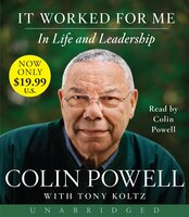 It Worked For Me Low Price Cd: In Life And Leadership