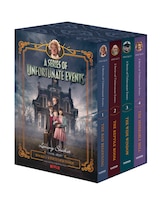 A Series Of Unfortunate Events #1-4 Netflix Tie-in Box Set