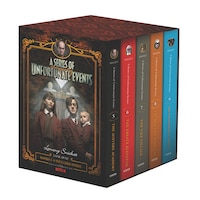 A Series Of Unfortunate Events #5-9 Netflix Tie-in Box Set