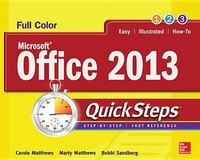 Microsoft(r) Office 2013 Quicksteps