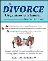 The Divorce Organizer and Planner with CD-ROM, 2nd Edition