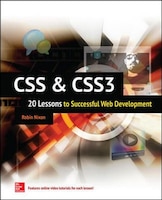 CSS &amp; CSS3: 20 Lessons to Successful Web Development