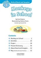 Oxford Read and Imagine: Level 1 Monkeys in the School