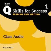 Q: Skills for Success: Level 1 Reading and Writing Class Audio CD (x2)