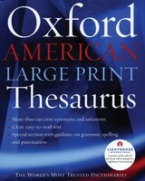 The Oxford American Large Print Thesaurus