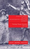 Italian Opera in Late Eighteenth-Century London: The King's Theatre, Haymarket 1778-1791