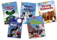 Project X Origins: Brown Book Band, Oxford Level 11 Strong Defences: Mixed Pack of 5