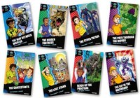 Project X Alien Adventures: Dark Blue Book Band, Oxford Levels 15-16 Dark Blue Book Band, Mixed Pack of 8