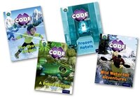 Project X CODE Extra: Orange Book Band, Oxford Level 6 Fiendish Falls and Big Freeze, Mixed Pack of 4