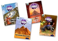 Project X CODE Extra: Purple Book Band, Oxford Level 8 Wonders of the World and Pyramid Peril, Mixed Pack of 4