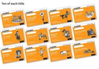 Read Write Inc. Phonics: Black and White Orange Set 4 Storybooks Pack of 120
