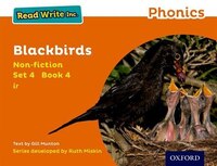 Read Write Inc. Phonics: Non-fiction Orange Set 4 Book 4 Blackbirds