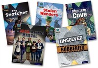 Project X Origins: Dark Red Book Band, Oxford Level 18 Who Dunnit?: Mixed Pack of 5