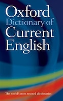 Oxford Dictionary of Current English 4th Ed