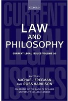 Law and Philosophy Michael Freeman Author