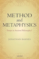 Method and Metaphysics: Essays in Ancient Philosophy I