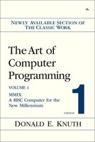 The Art of Computer Programming, Volume 1, Fascicle 1: Mmix -- A Risc Computer For The New Millennium