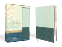 Niv, Real-life Devotional Bible For Women, Compact, Leathersoft, Teal: Insights For Everyday Life