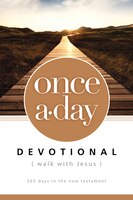 Niv, Once-a-day Walk With Jesus Devotional, Paperback: 365 Days In The New Testament