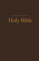 Niv, Value Pew And Worship Bible, Hardcover, Brown