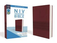 Niv, Value Thinline Bible, Leathersoft, Burgundy, Comfort Print