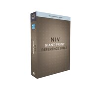 Niv, Reference Bible, Giant Print, Paperback, Red Letter, Comfort Print