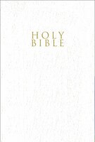 Niv, Gift And Award Bible, Leather-look, White, Red Letter, Comfort Print