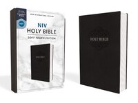 Niv, Holy Bible, Soft Touch Edition, Leathersoft, Black, Comfort Print