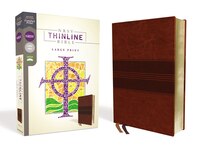 Nrsv, Thinline Bible, Large Print, Leathersoft, Brown, Comfort Print