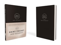 ISBN 9780310458739 product image for Niv, Shirt Pocket New Testament, Leathersoft, Black, Comfort Print | upcitemdb.com