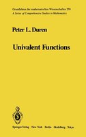 Univalent Functions: UNIVALENT FUNCTIONS