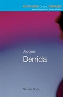 Jacques Derrida Nicholas Royle Author