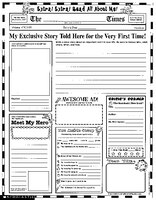 Instant Personal Poster Sets: Extra, Extra, Read All About Me!: 30 Big Write-and-Read Learning Posters Ready for Kids to Personali