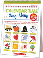 Sing-Along Flip Chart and CD: Calendar Time